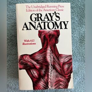 Gray's Anatomy - huge volume at 1257 pages